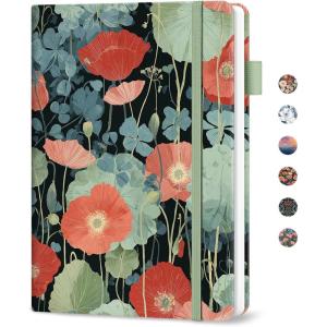 image:imageTaja Password Keeper Book with Alphabetical Tabs Small Password Books for Seniors Password Notebook for Internet Website Address Log in Detail Password Logbook with Colorful Designs  GardenNPoppy Garden