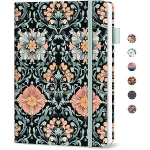 image:imageTaja Password Keeper Book with Alphabetical Tabs Small Password Books for Seniors Password Notebook for Internet Website Address Log in Detail Password Logbook with Colorful Designs  GardenCBaroque Bloom