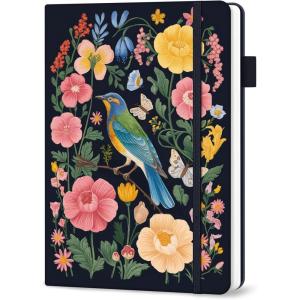 image:imageTaja Password Keeper Book with Alphabetical Tabs Small Password Books for Seniors Password Notebook for Internet Website Address Log in Detail Password Logbook to Help You Stay Organized  Rose GoldBGarden Bird