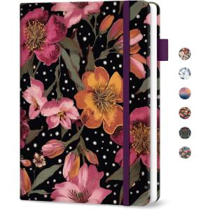 image:imageTaja Password Keeper Book with Alphabetical Tabs Small Password Books for Seniors Password Notebook for Internet Website Address Log in Detail Password Logbook with Colorful Designs  GardenBCrimson Floral