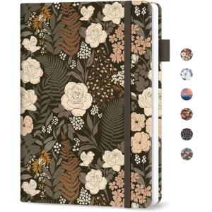 image:imageTaja Password Keeper Book with Alphabetical Tabs Small Password Books for Seniors Password Notebook for Internet Website Address Log in Detail Password Logbook with Colorful Designs  GardenFWild Rose