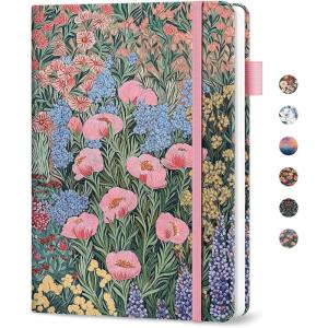 image:imageTaja Password Keeper Book with Alphabetical Tabs Small Password Books for Seniors Password Notebook for Internet Website Address Log in Detail Password Logbook with Colorful Designs  GardenDBlooming Symphony