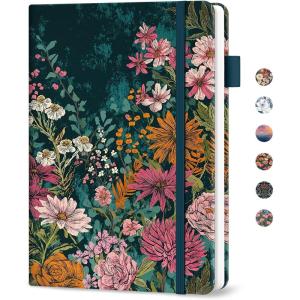 image:imageTaja Password Keeper Book with Alphabetical Tabs Small Password Books for Seniors Password Notebook for Internet Website Address Log in Detail Password Logbook with Colorful Designs  GardenPWildflower Reverie