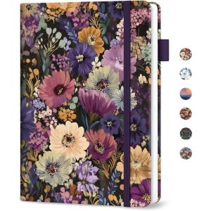 image:imageTaja Password Keeper Book with Alphabetical Tabs Small Password Books for Seniors Password Notebook for Internet Website Address Log in Detail Password Logbook with Colorful Designs  GardenSMidnight Bloom