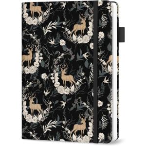 image:imageTaja Password Keeper Book with Alphabetical Tabs Small Password Books for Seniors Password Notebook for Internet Website Address Log in Detail Password Logbook with Colorful Designs  GardenBWild Deer