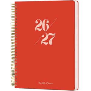 image:imageMonthly Planner 20262027 18 Months Calendar Planner 20262027 Runs from July 2026  December 2027 7 x 10 Perfect for School Office Home Planning  Lemon YellowSTomato Red