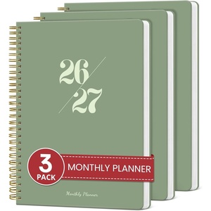 image:imageMonthly Planner 20262027 18 Months Calendar Planner 20262027 Runs from July 2026  December 2027 7 x 10 Perfect for School Office Home Planning  Lemon YellowA3Green